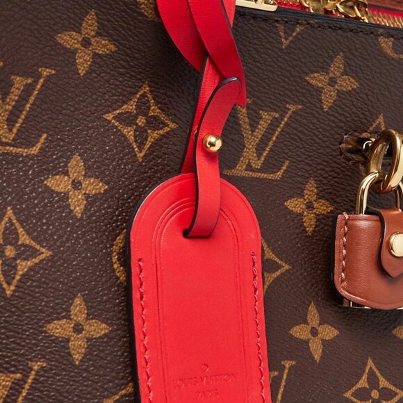 Louis Vuitton Red Monogram Canvas Millefeuille Bag - Picture 5 of 12